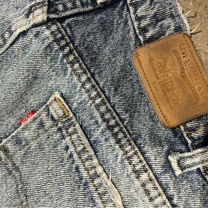 Vintage Levi's Light Blue Denim Jeans